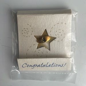 Vintage Mary Kay oval 4 year anniversary award ladder of success consultant pin